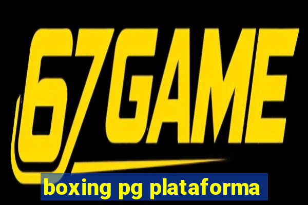 boxing pg plataforma